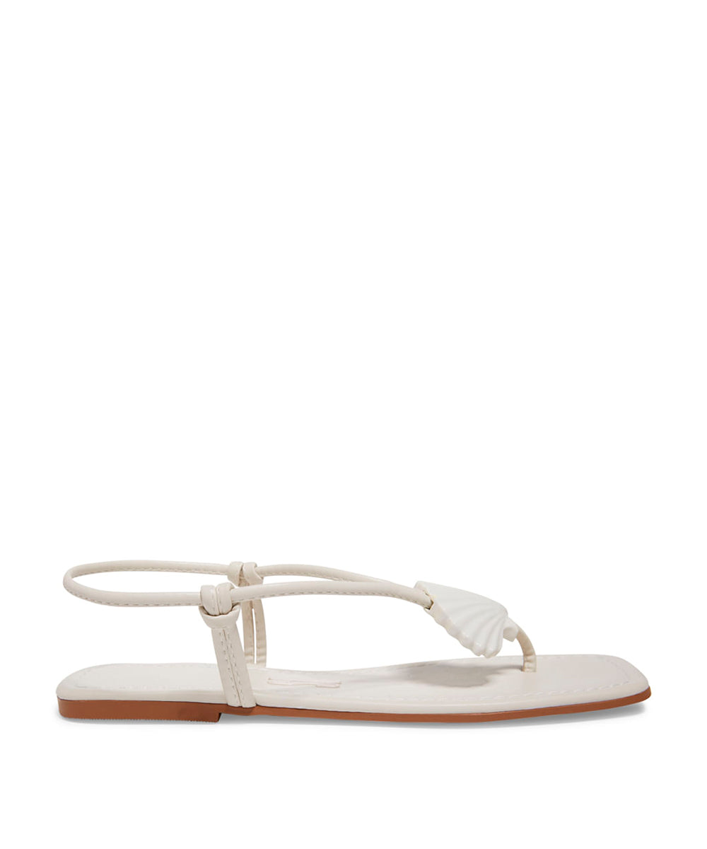 Rasteira Santa Lolla Off White Concha