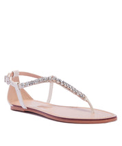 Rasteira Santa Lolla Off White Pedraria