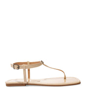 Rasteira Santa Lolla Off White Verniz