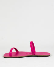 Rasteira Santa Lolla Pink Couro