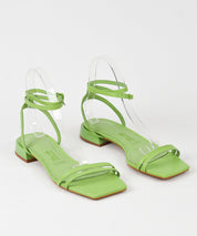 Rasteira Santa Lolla Pistache Tiras Finas - 0442.2915.0002.0033