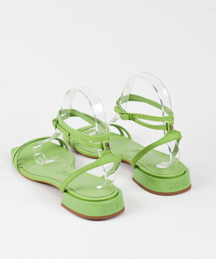 Rasteira Santa Lolla Pistache Tiras Finas - 0442.2915.0002.0033