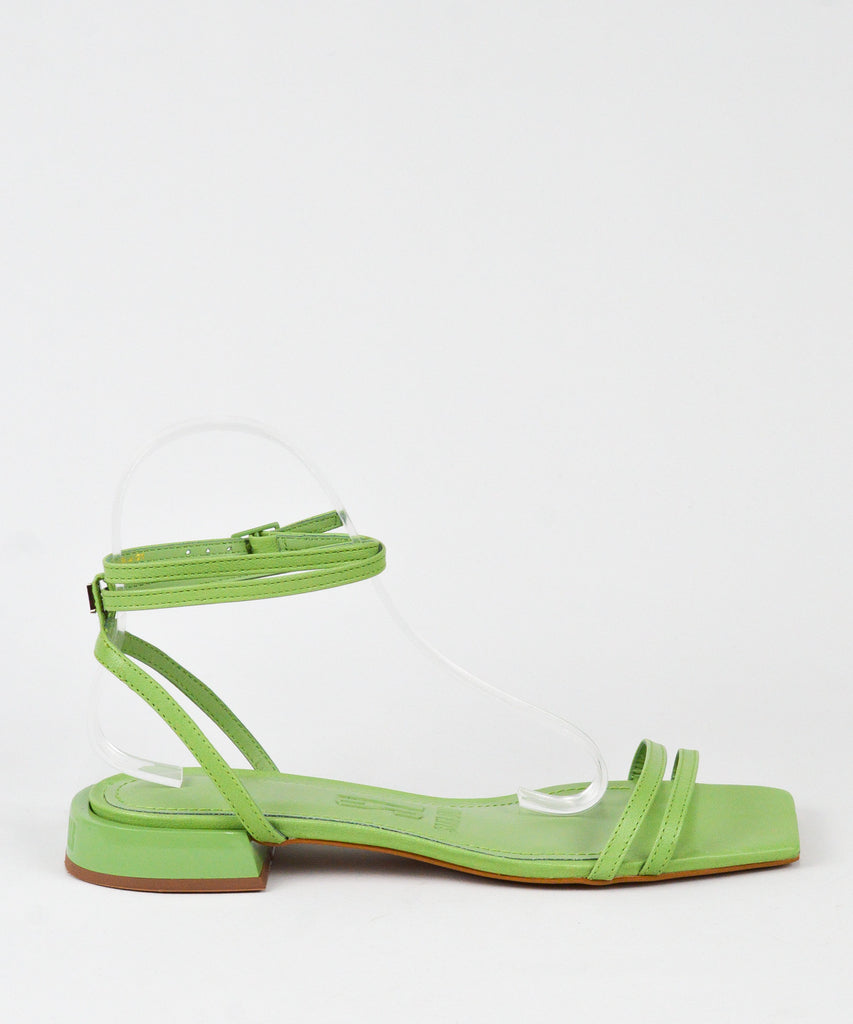 Rasteira Santa Lolla Pistache Tiras Finas - 0442.2915.0002.0033