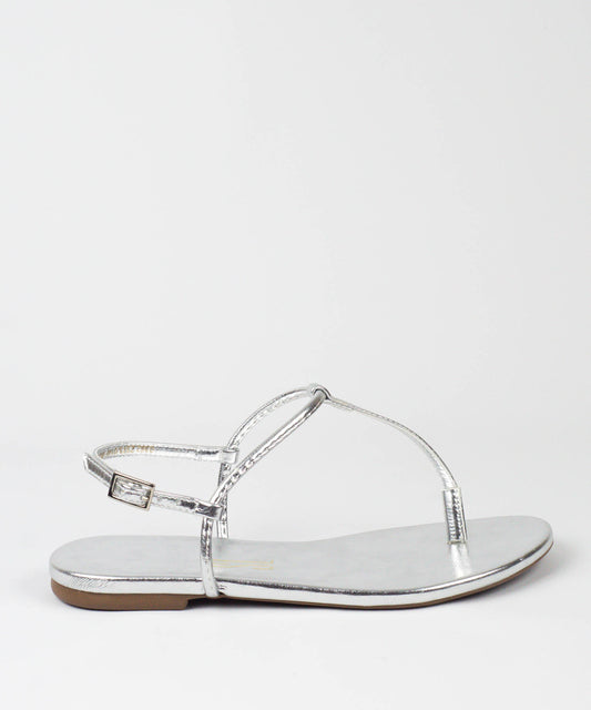 Rasteira Santa Lolla Prata Metalcolor - 0362.2373.014F.0023