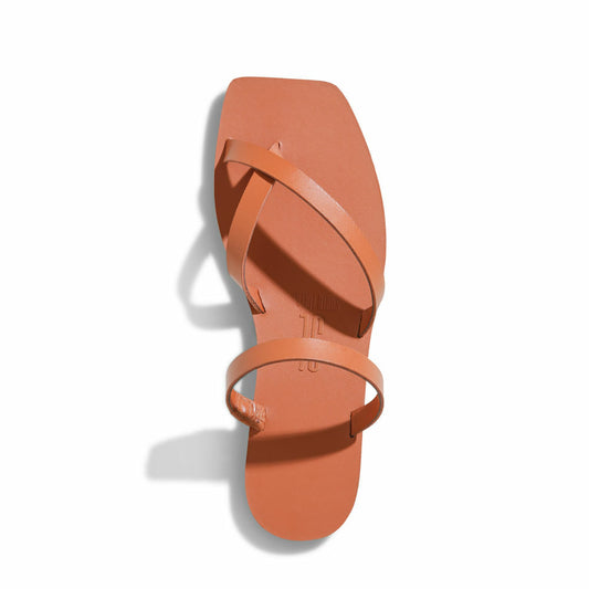 Rasteira Santa Lolla Safari Couro Tiras