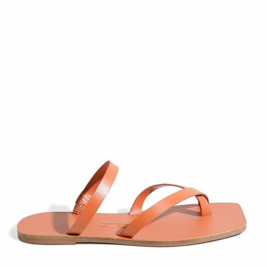 Rasteira Santa Lolla Safari Couro Tiras