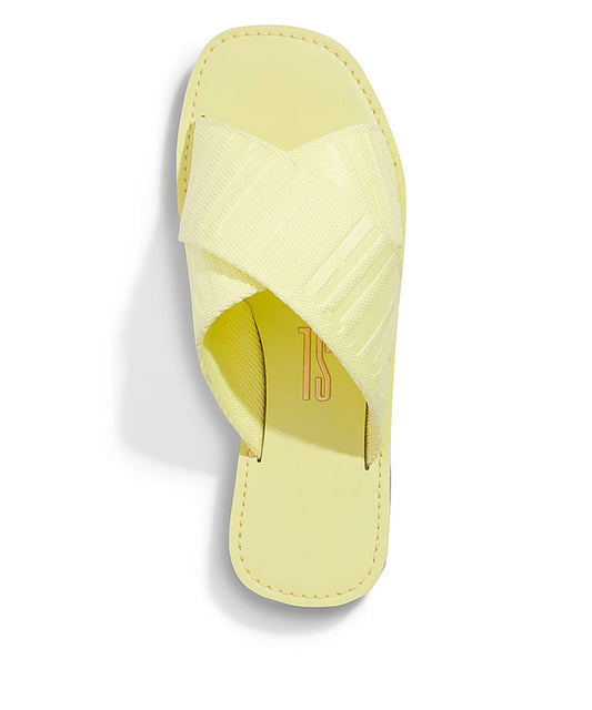 Rasteira Santa Lolla Verde Lemon Gorgurão