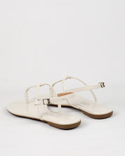 Rasteira Santa Lolla Verniz Off White