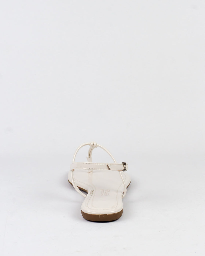 Rasteira Santa Lolla Verniz Off White