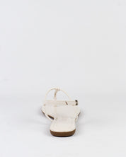 Rasteira Santa Lolla Verniz Off White