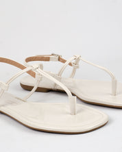 Rasteira Santa Lolla Verniz Off White