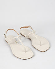 Rasteira Santa Lolla Verniz Off White