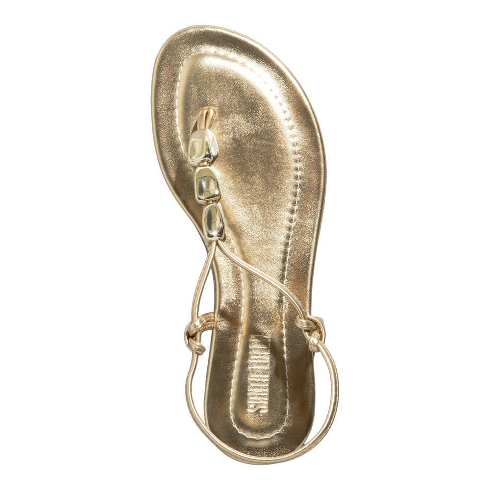 Rasteirinha Dourada Santa Lolla Esferas