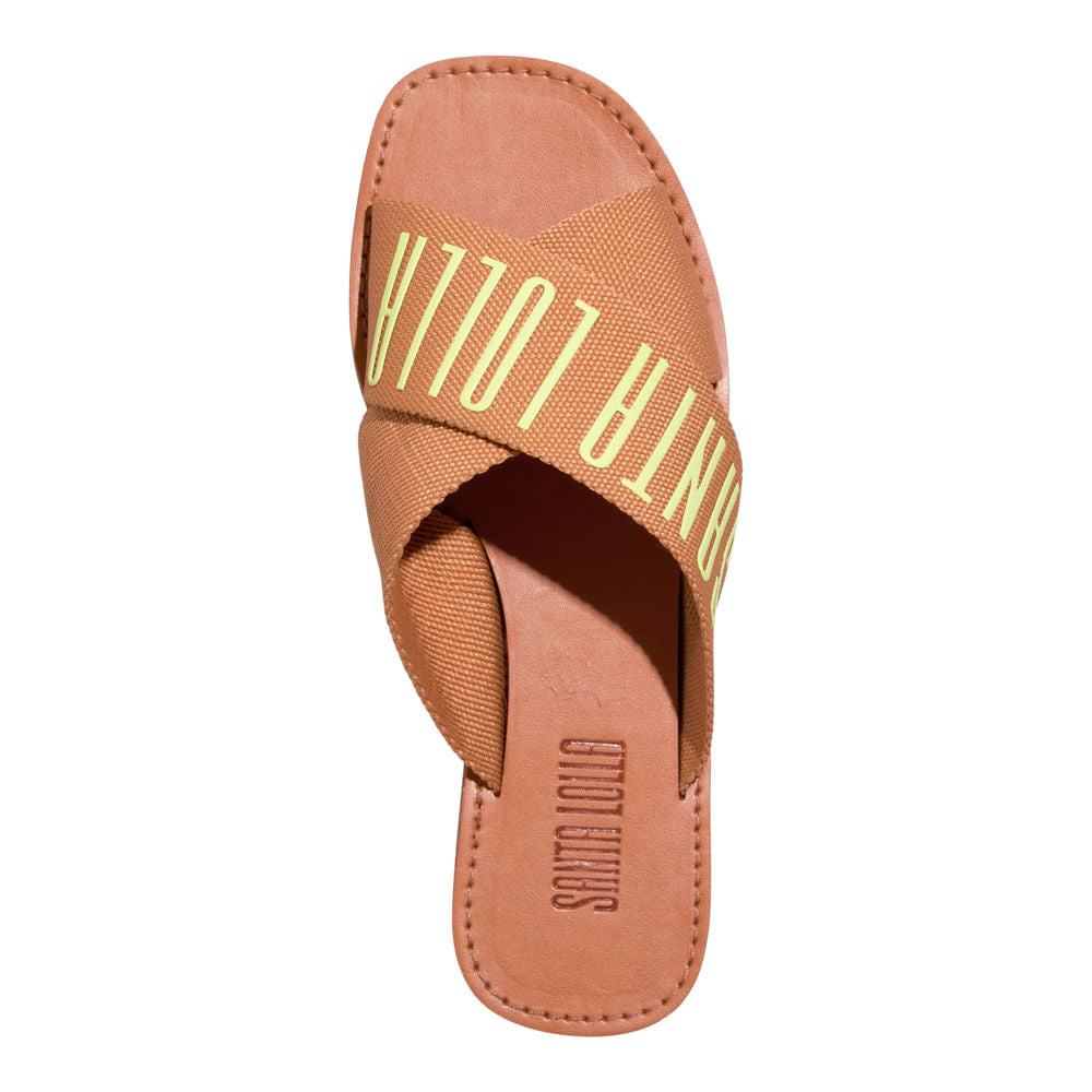 21.しめ縄 Rasteirinha Gorgurão Santa Lolla Bege