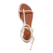 Rasteirinha Santa Lolla Off White Amarração