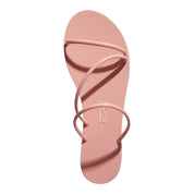 Rasteirinha Santa Lolla Rosa Verniz