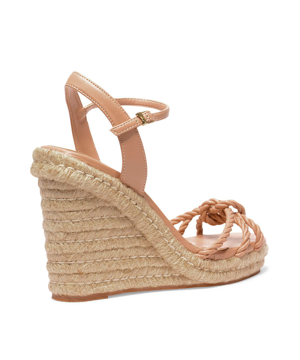 Sandália Espadrilhe Santa Lolla Rosada Nó