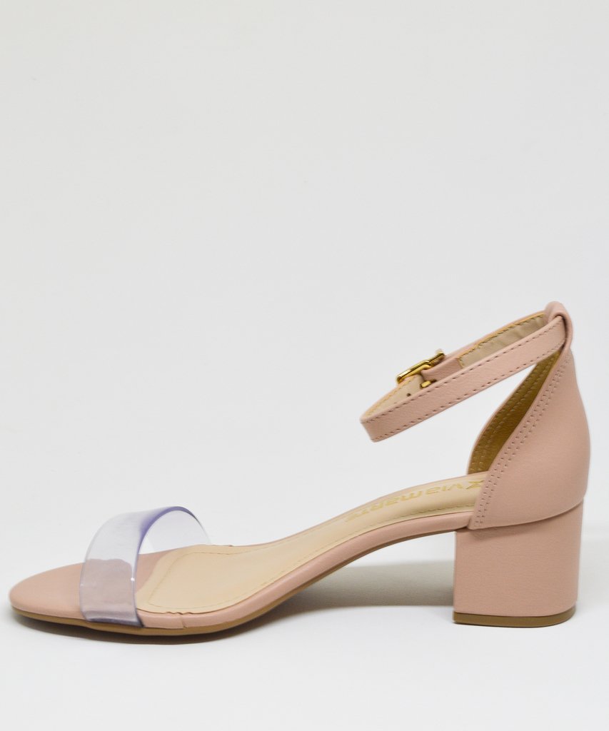 Sandália Feminina Nude Via Marte 199010