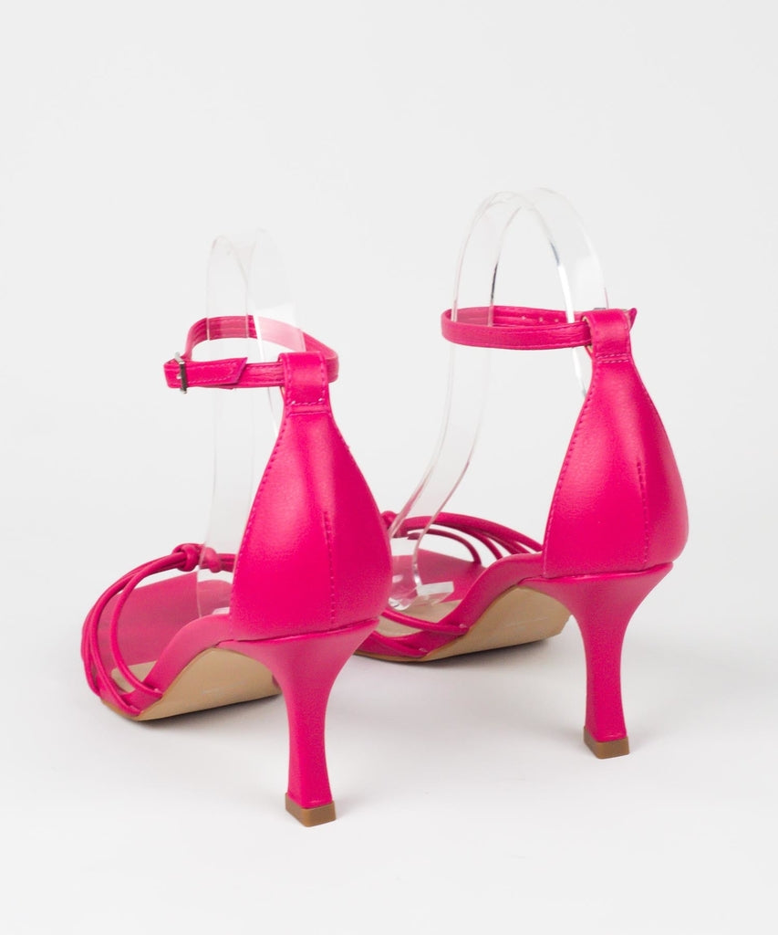 Sandália Line Line Pink Tiras Salto Fino - 2044.70340