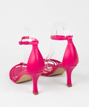 Sandália Line Line Pink Tiras Salto Fino - 2044.70340