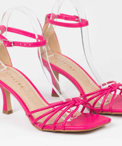 Sandália Line Line Pink Tiras Salto Fino - 2044.70340