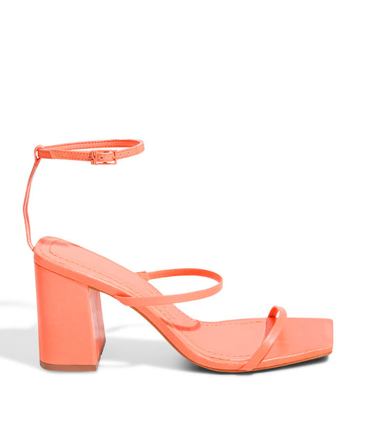 Sandália Santa Lolla Acerola Salto Alto Grosso