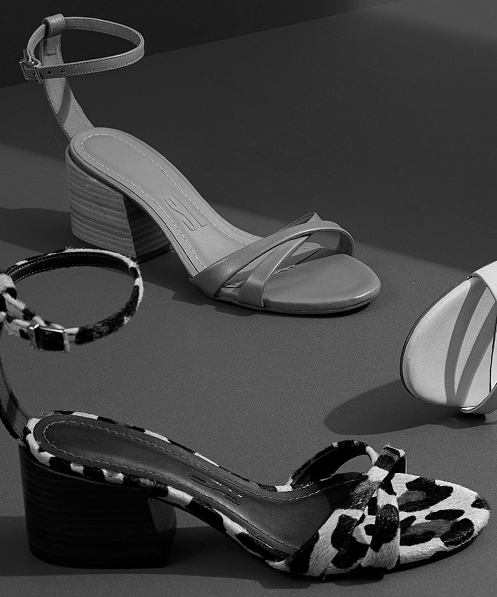 Sandália Santa Lolla Caramelo Salto Bloco Baixo