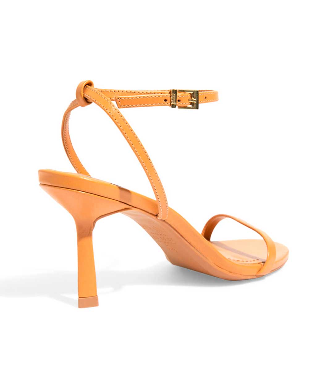 Sandália Santa Lolla Caramelo Salto Fino