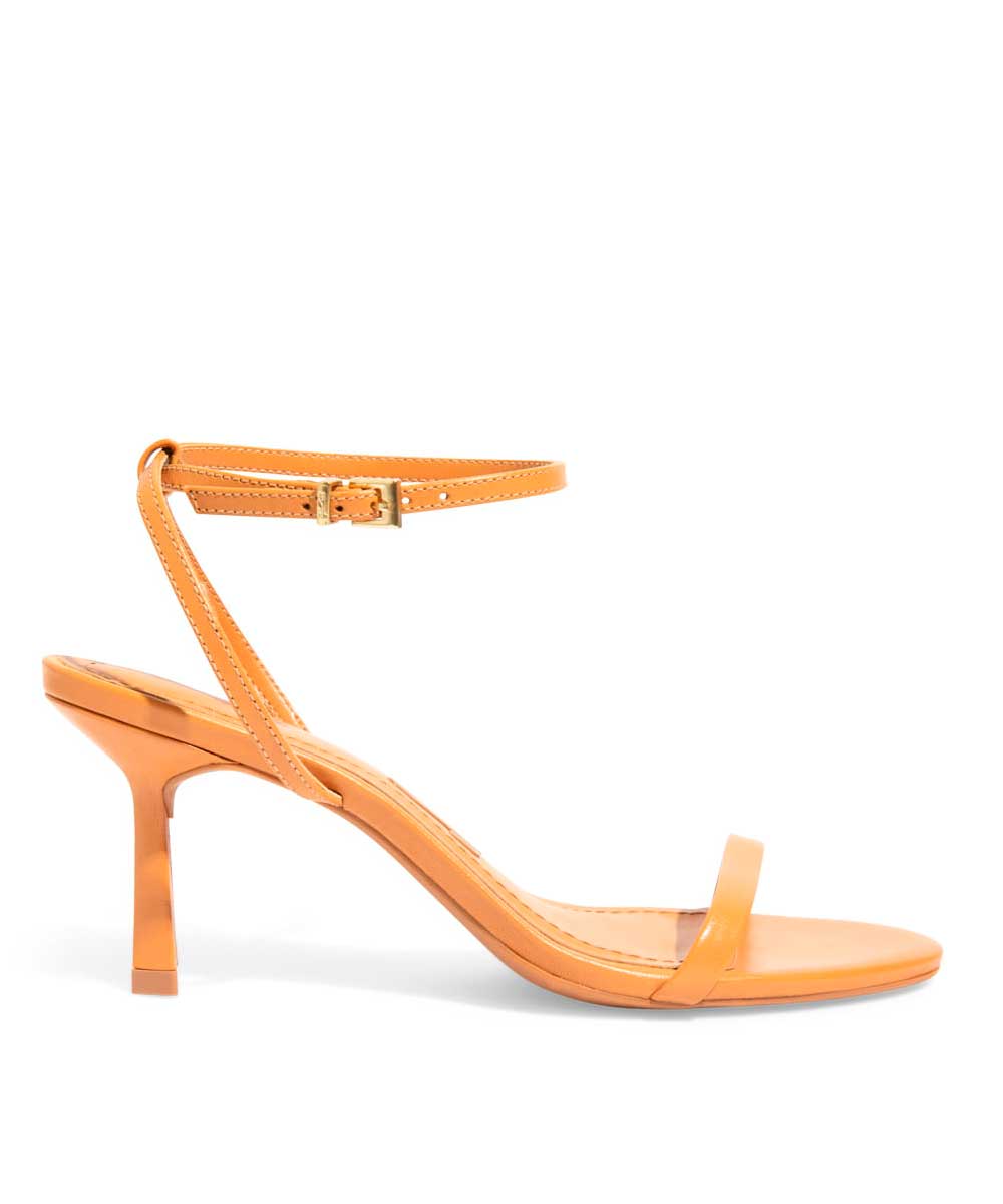 Sandália Santa Lolla Caramelo Salto Fino