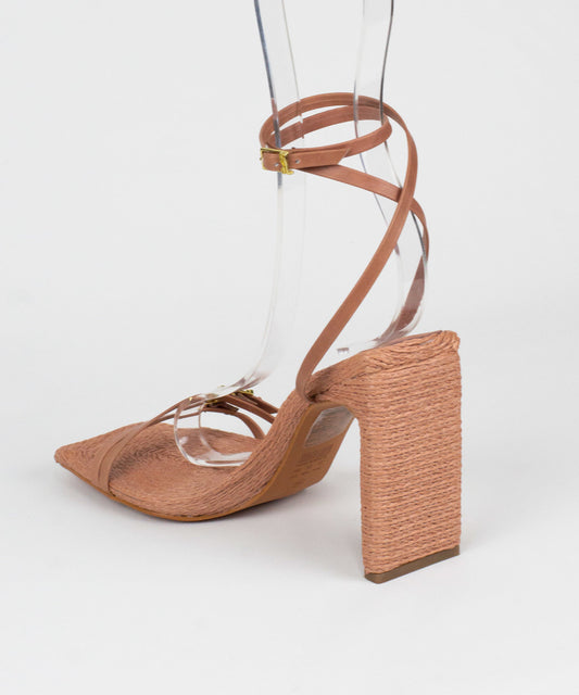 Sandália Santa Lolla Caramelo Salto Lâmina - 0556.3480.0151.0110