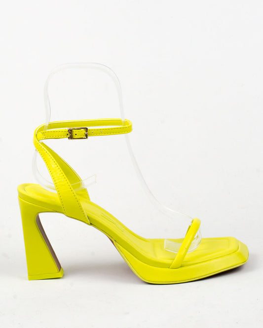 Sandália Santa Lolla Lima Couro Salto Invertido