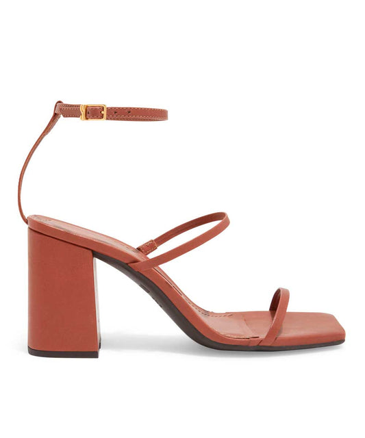 Sandália Santa Lolla Marrom Salto Alto