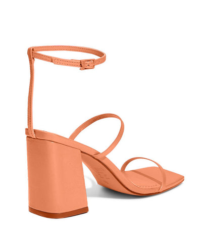 Sandália Santa Lolla Marrom Salto Grosso Tiras