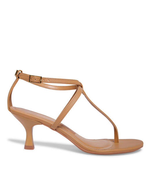 Sandália Santa Lolla Nude Palha Salto Fino Baixo