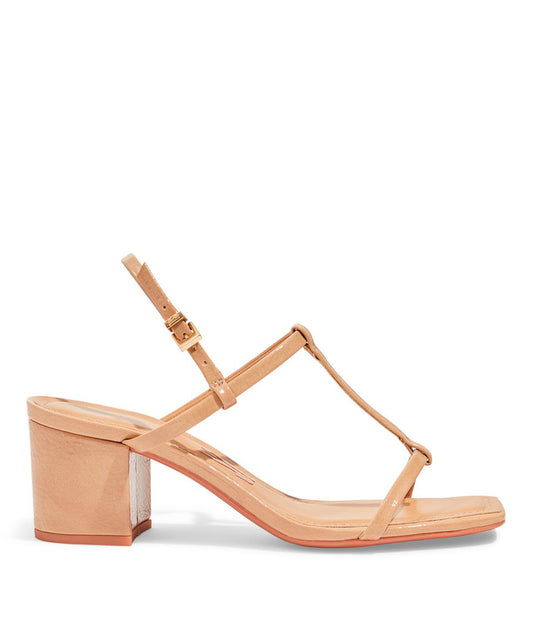 Sandália Santa Lolla Nude Tan Verniz