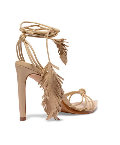 Sandália Santa Lolla Off White Folha Amarração