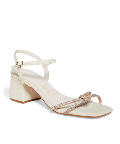 Sandália Santa Lolla Off White Strass