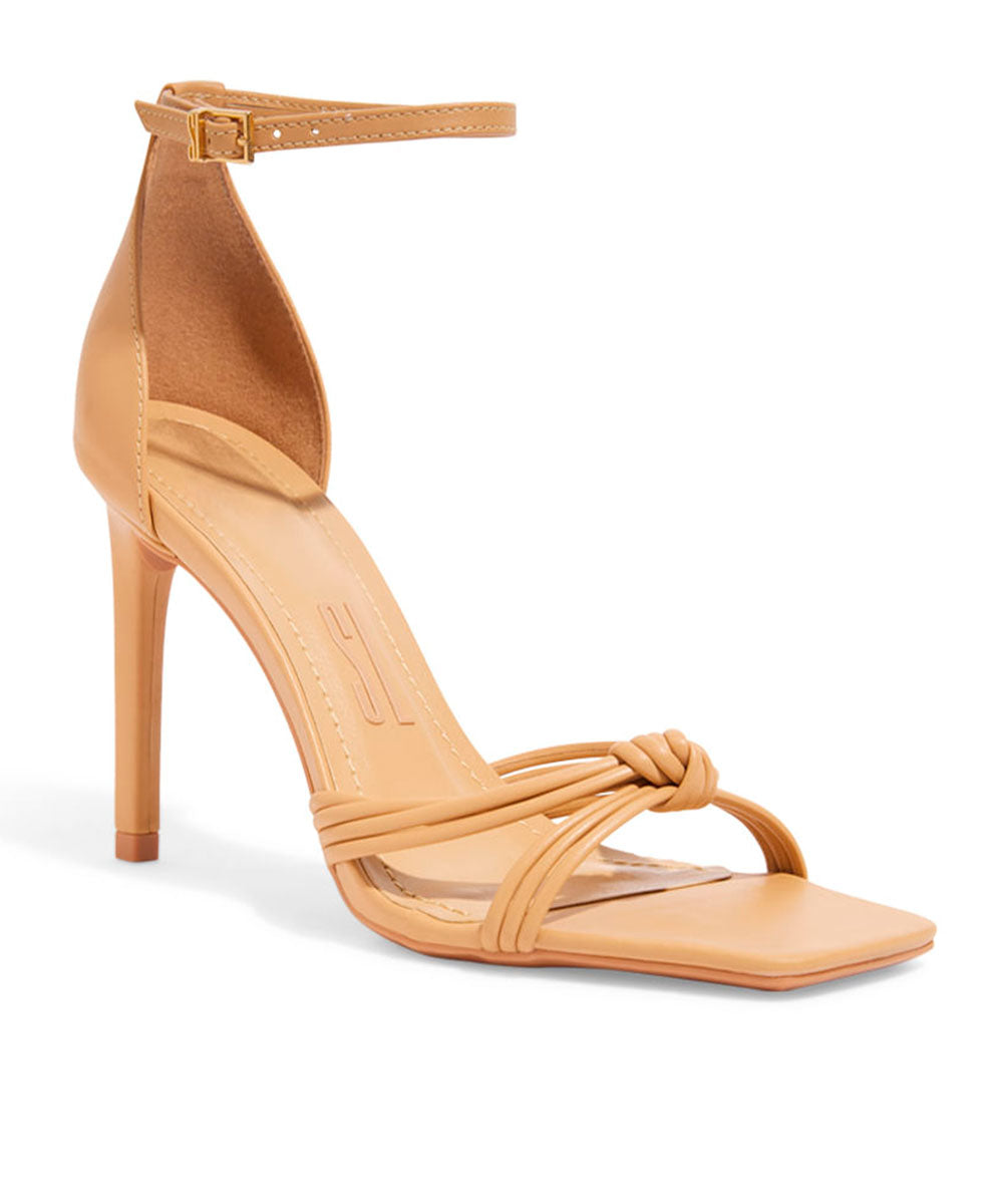 Sandália Santa Lolla Palha Salto Fino Nó