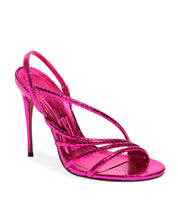 Sandália Santa Lolla Pink Cristal Salto Alto Fino