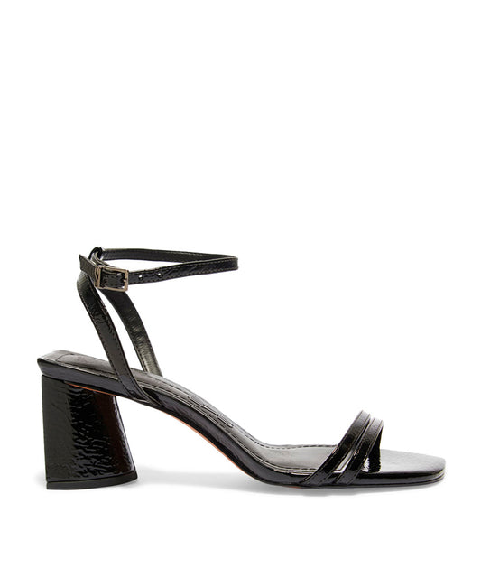 Sandália Santa Lolla Preta Salto Grosso