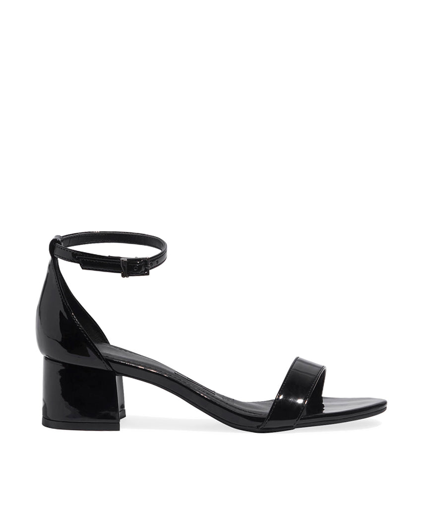 Lolla Preta Sandalia Salto Grosso Baixo Santa Lolla Sandália Santa