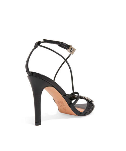 Sandalia Santa Lolla Preto Strass