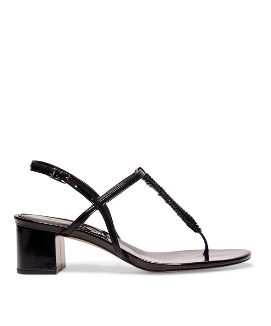Sandália Santa Lolla Preto Verniz