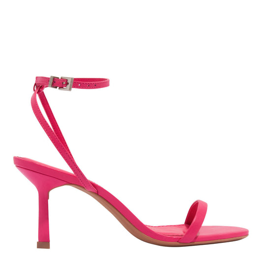 Sandália Santa Lolla Rosa Pink Salto Alto Fino