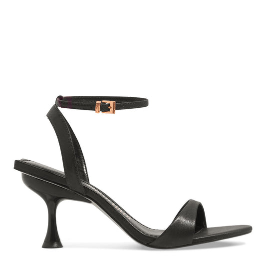 Sandália Santa Lolla Santa Lolla Salto Vírgula Preto