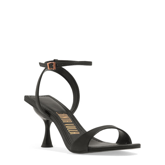 Sandália Santa Lolla Santa Lolla Salto Vírgula Preto