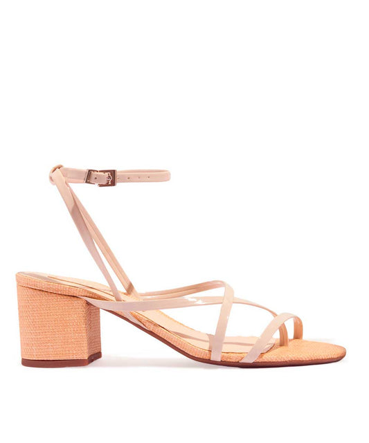 Sandália Santa Lolla Verniz Off White