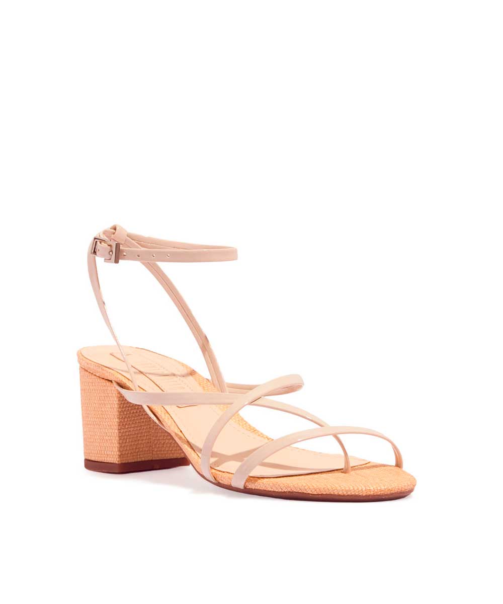 Sandália Santa Lolla Verniz Off White