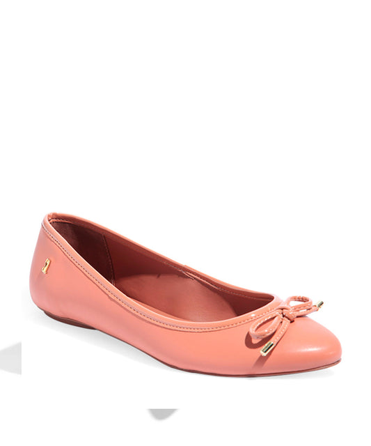 Sapatilha Santa Lolla Blush Laço Bico Redondo