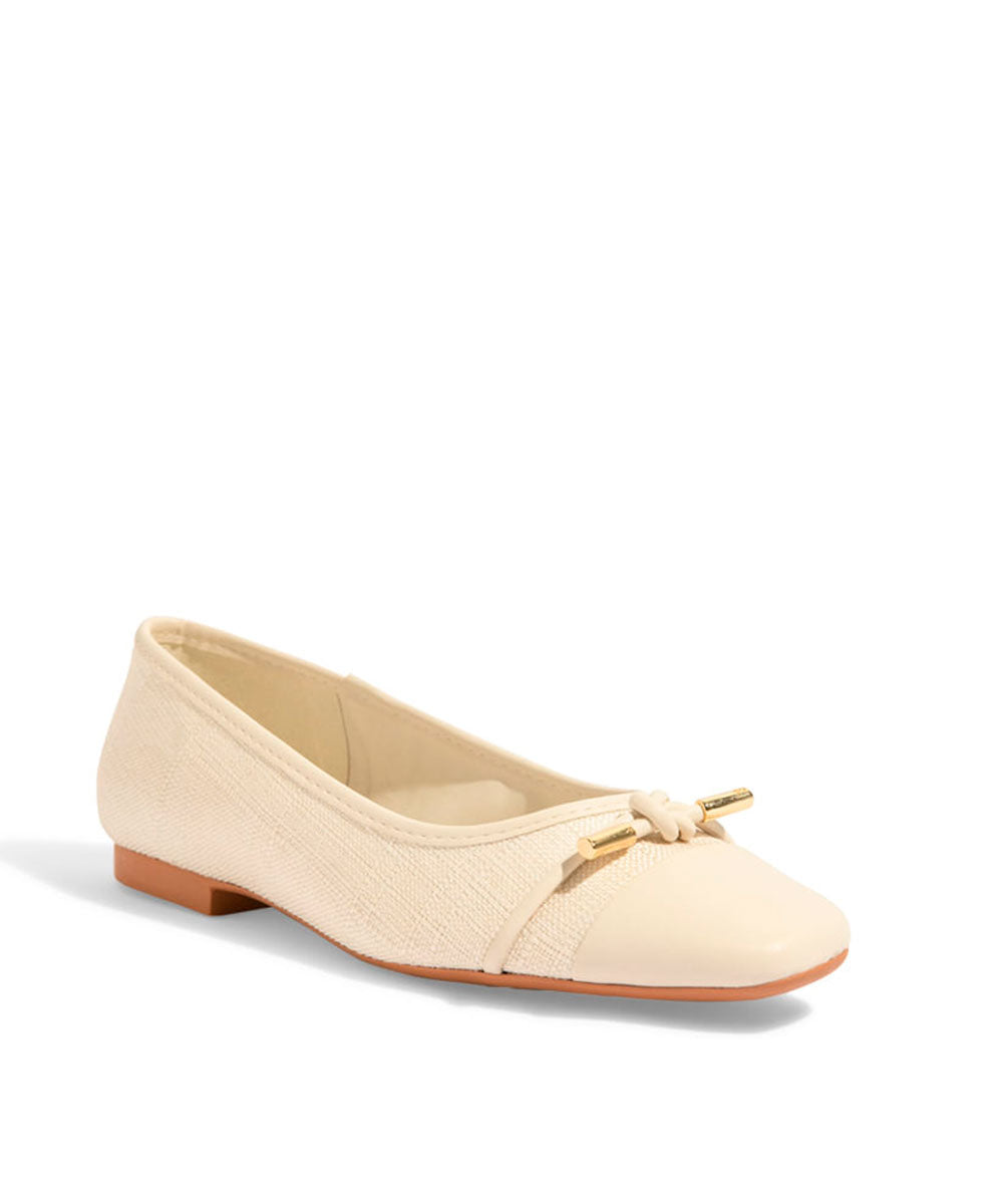 Sapatilha Santa Lolla Copacabana Off White Laço